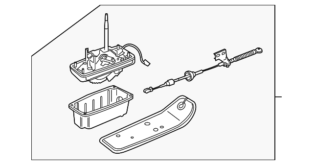 3D0-713-023-T Деталь SHIFTER ASSY