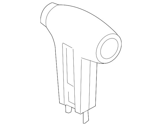 3D1-713-141-A-2M8 Деталь SHIFT KNOB