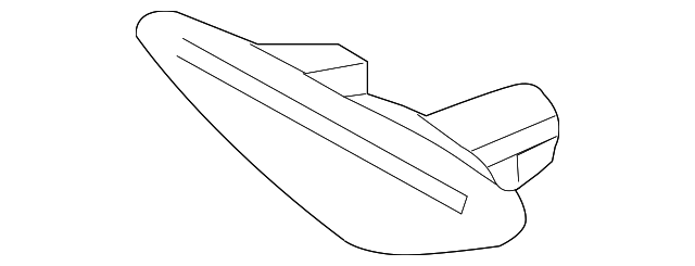 F189-51-130D Деталь REPEATER LAMP, LEFT