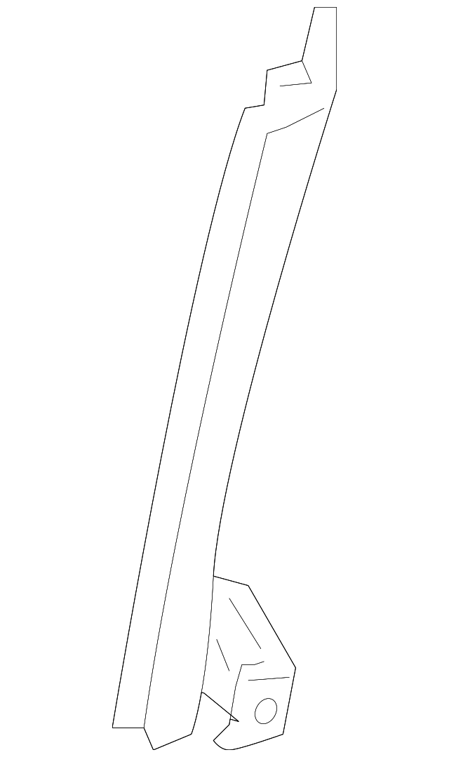 67404-0R010 Деталь GUIDE CHANNEL, LEFT