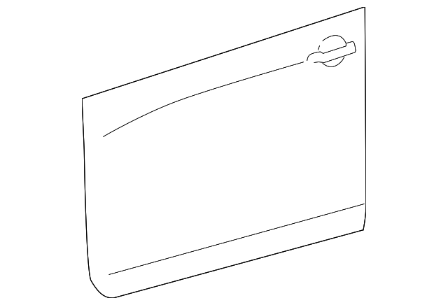 67112-0R010 Деталь OUTER PANEL, LEFT