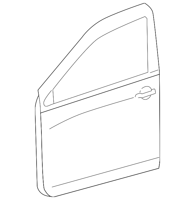 67001-0R020 Деталь DOOR SHELL, RIGHT