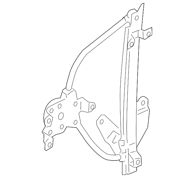 82721-7Y000 Деталь WINDOW REGULATOR, LEFT