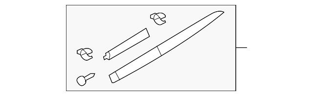 BR6J-55-150 Деталь TRIM PANEL