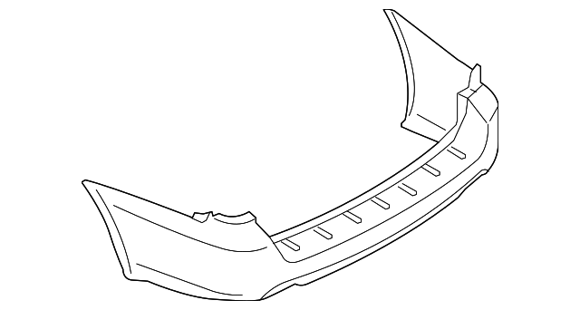 57704AG09A Деталь BUMPER COVER
