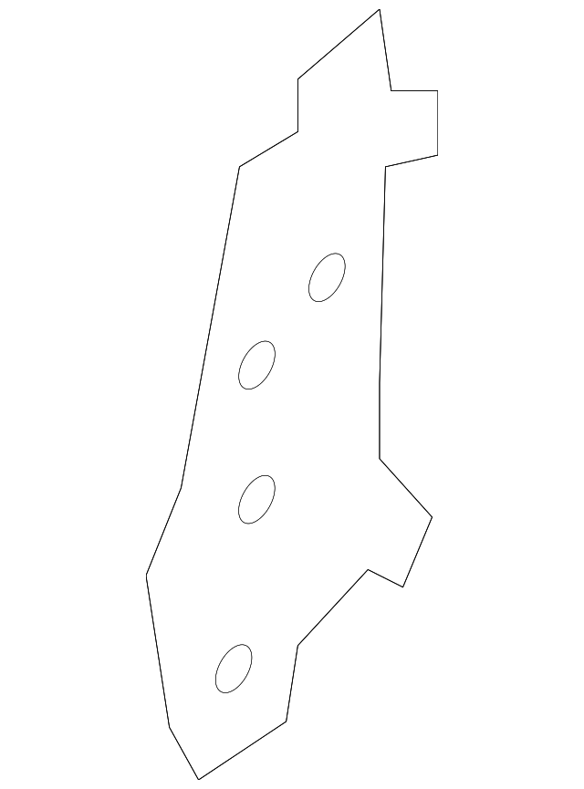 K88393JAMA Деталь BRACKET, LEFT