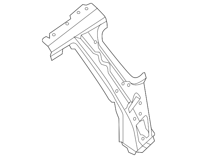 G66603JAMA Деталь PILLAR REINF, RIGHT