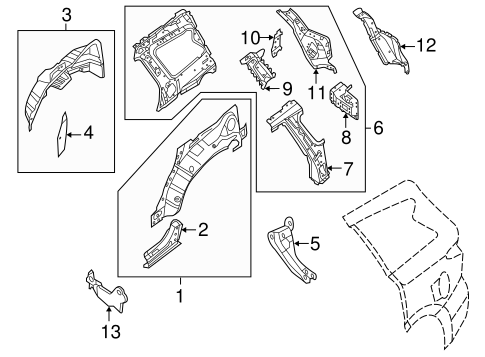 JX35 INNER STRUCTURE