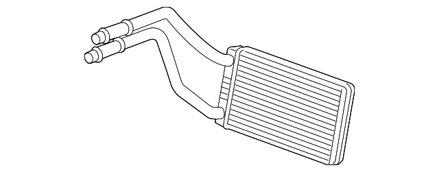 23135678 Деталь HEATER CORE