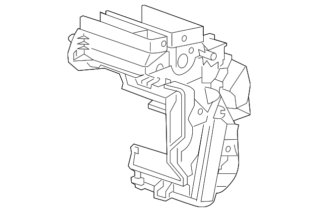 23135687 Деталь HEATER CASE, RIGHT