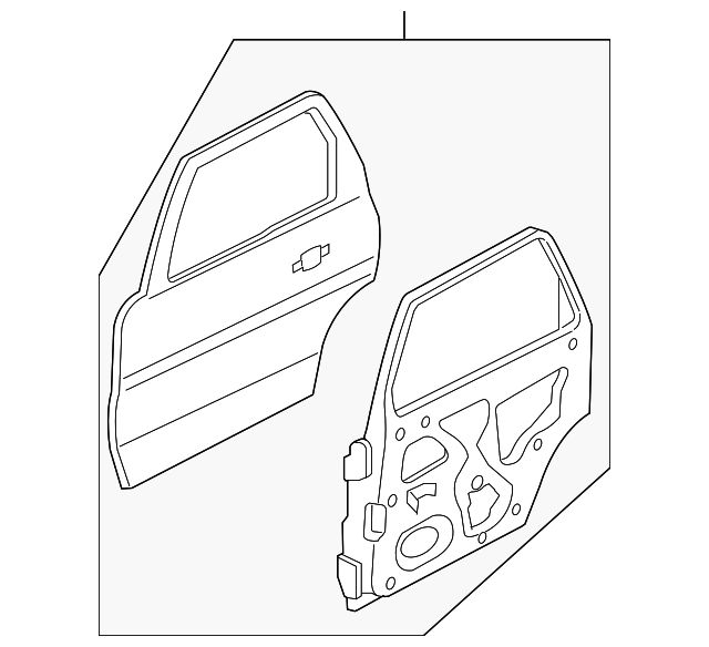 8L8Z-7824630-A Деталь DOOR SHELL, RIGHT