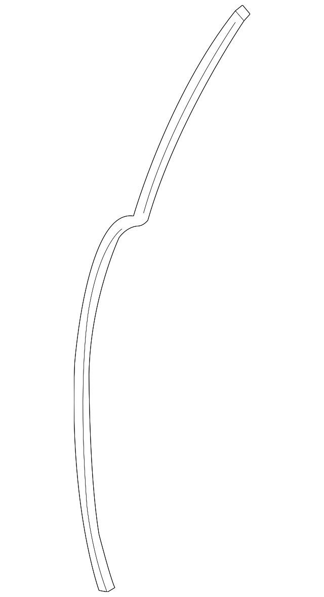 8L8Z-7825354-C Деталь FRONT W'STRIP, RIGHT