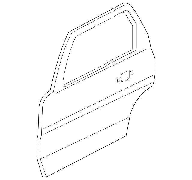 8L8Z-7824700-A Деталь OUTER PANEL, RIGHT