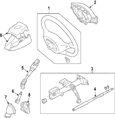 tC STEERING COLUMN