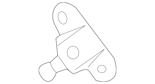 68957-0E010 Деталь LIFT CYLINDER LOWER BRACKET, RIGHT