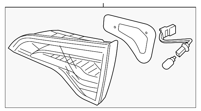92406-1U600 Деталь COMBO LAMP ASSY, RIGHT