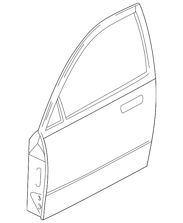 T060-58-020 DOOR SHELL, RIGHT