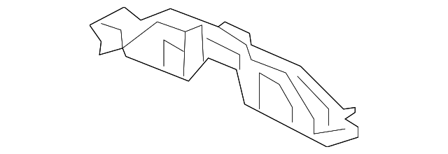 65700-SJA-A00ZZ Деталь CROSSMEMBER, MIDDLE FLOOR