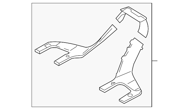 72511XA00A Деталь HEATER DUCT