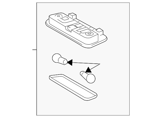 81260-14080-A2 Деталь MAP LAMP ASSY