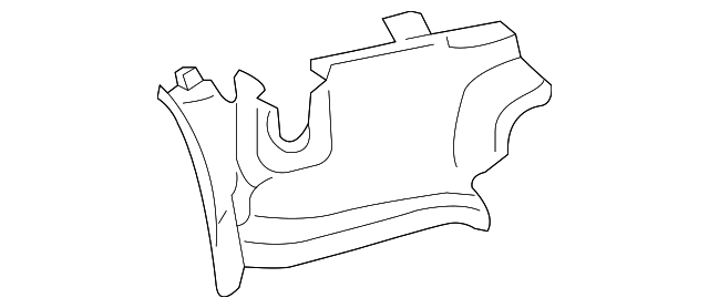 51443-50030 Деталь UNDER COVER, RIGHT