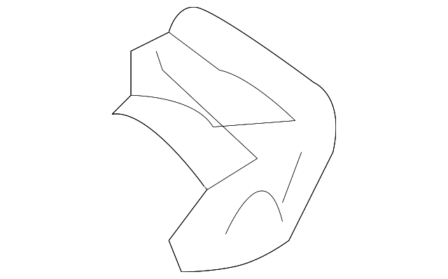 53258-50020 Деталь MOUNT PANEL, LEFT