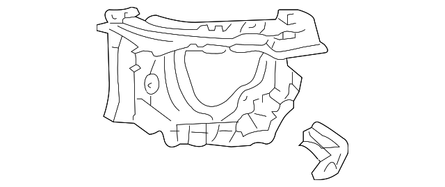 53212-50901 Деталь SIDE PANEL, LEFT