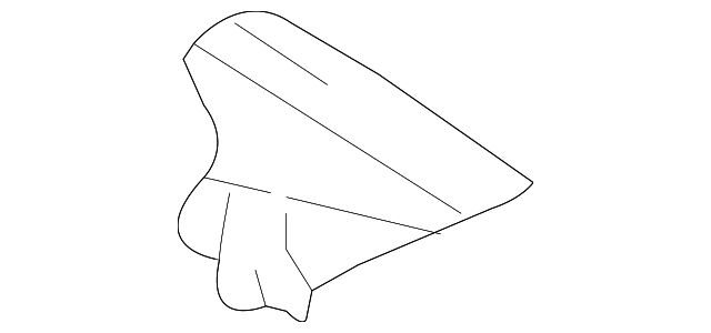41-21-7-197-943 Деталь REAR HEADER REINF PLATE, LEFT
