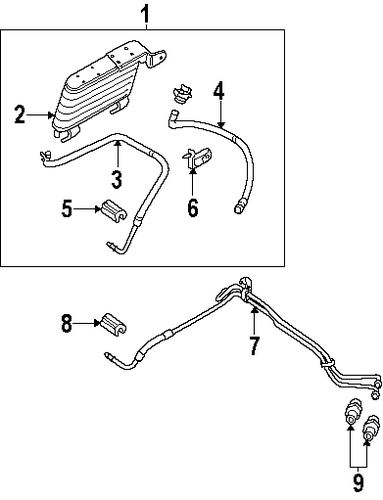 Explorer TRANS OIL COOLER 2