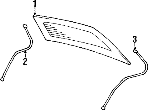 Paseo GLASS & HARDWARE - BACK