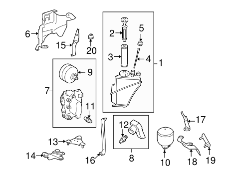 CL600 AUTO LEVELING COMPONENTS