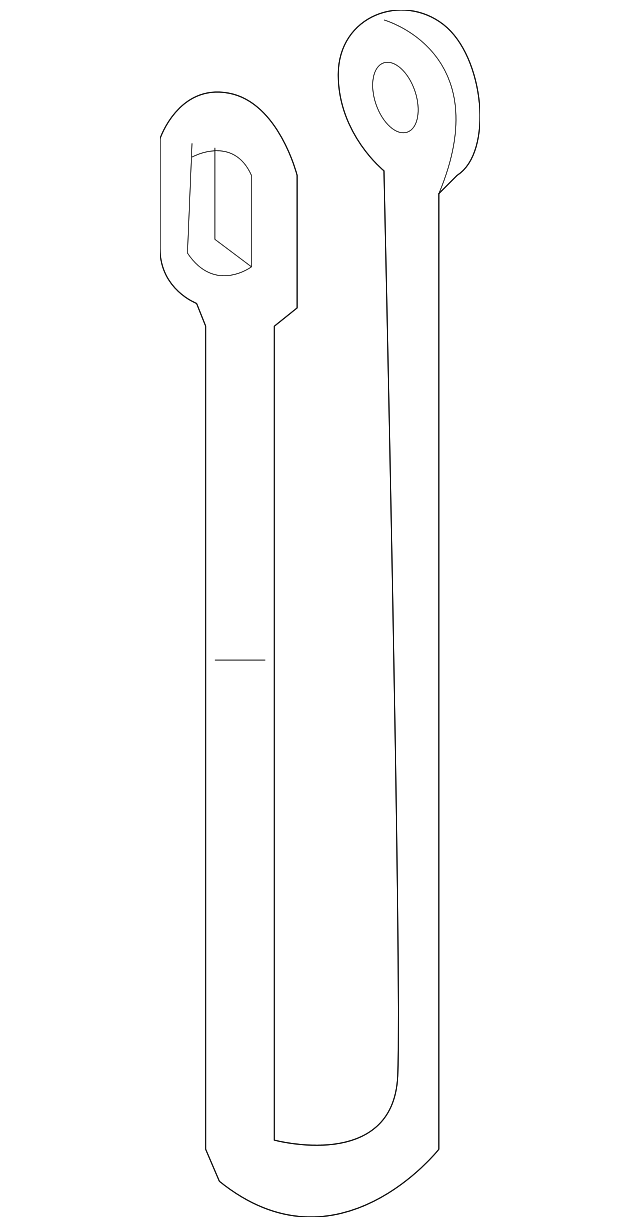 7291082Z00 Деталь SUPPORT CABLE, LEFT