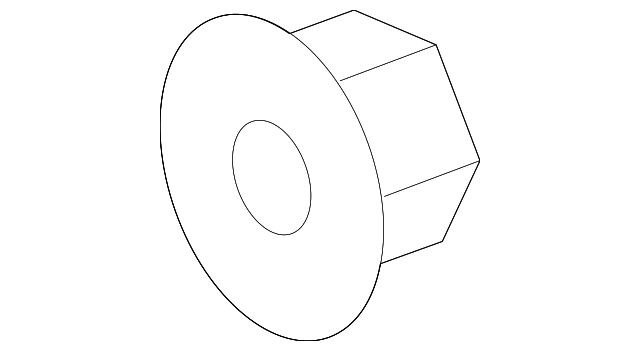 -W705443-S900 CONVERTER NUT, RIGHT