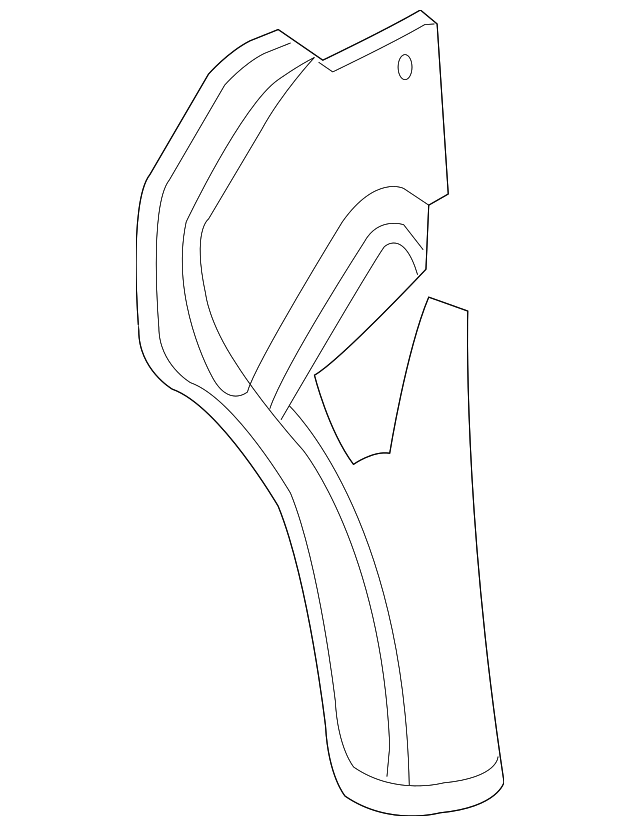 15117332 Деталь INSULATOR, LEFT