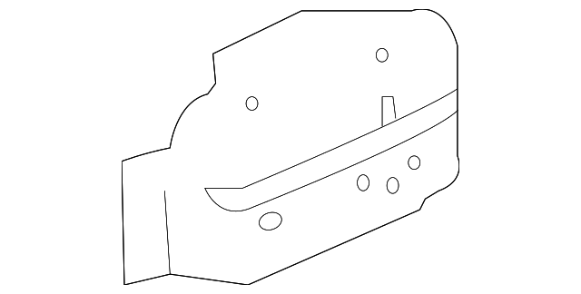 20759537 Деталь UPPER REINF, LEFT