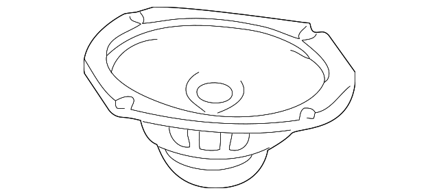 96360-39000 Деталь REAR SPEAKER, RIGHT