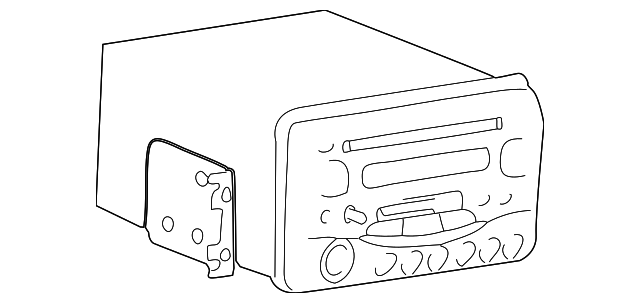 00201-L1001 Деталь AM/FM RADIO