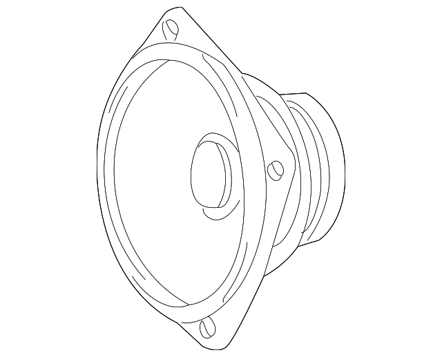 96331-39000 Деталь FRONT DR SPEAKER, RIGHT