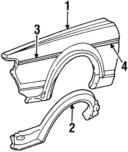 Scirocco FENDER & COMPONENTS