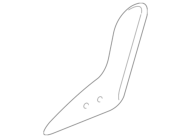 2L3Z15672A33AAA SIDE COVER, LEFT