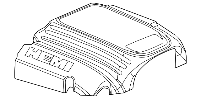 4591895AH Деталь ENGINE COVER