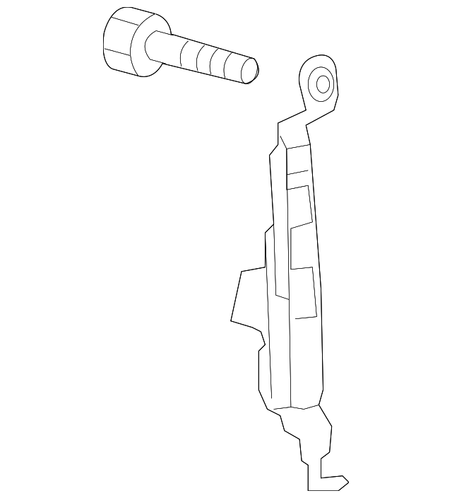 C235-57-960B-75 Деталь ADJUSTER, LEFT