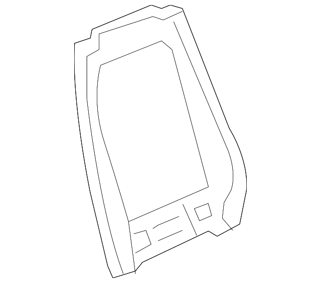 20987397 SEAT BACK FRAME