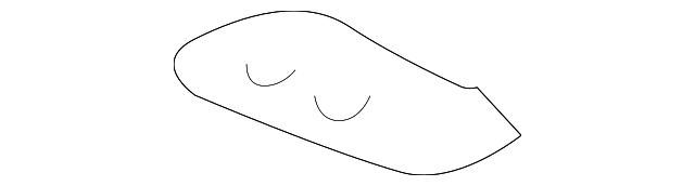 10276529 Деталь BUMPER COVER RETAINER, LEFT