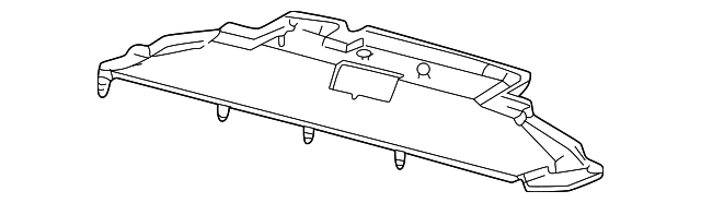 3C3Z-8327-BA AIR DEFLECTOR