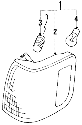 Montero PARK & SIGNAL LAMPS