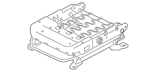 88500-1M400 SEAT TRACK, LEFT