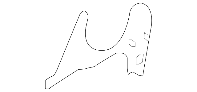 88051-1M000WK INNER COVER, LEFT