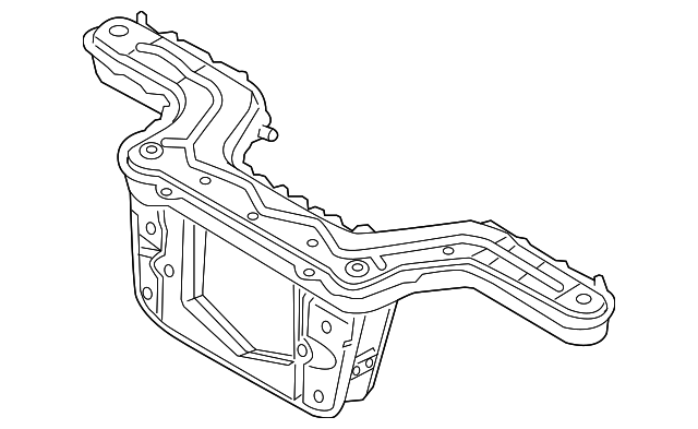 ZZC128800A Деталь REAR CROSSMEMBER