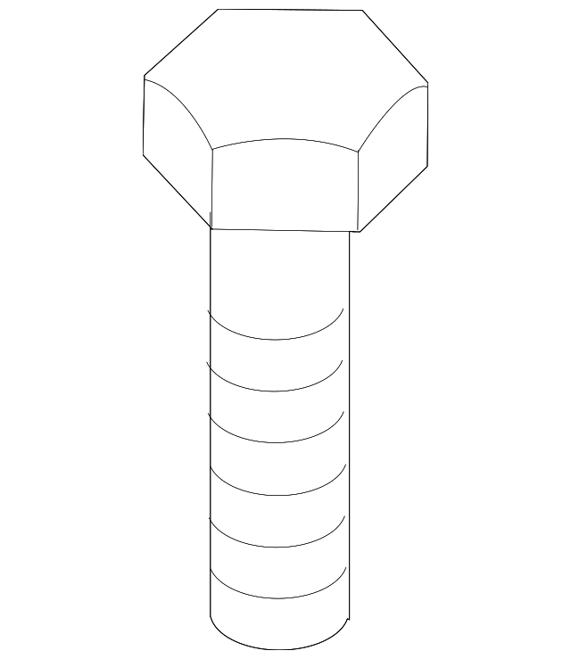 6505836AA Деталь HEADLAMP ASSY MOUNT BOLT, LEFT